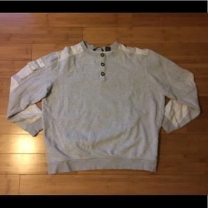 Sean John Quarter Button Down Sweater
